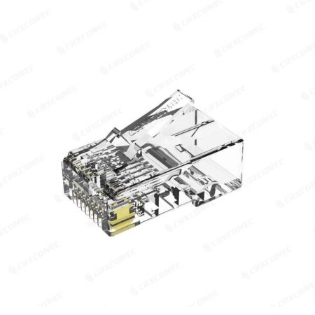 Cat5E UTP RJ45-kontakt med 2 stiftkontaktblad - Cat.5E UTP RJ45-kontakt med 2 stifts kontaktblad